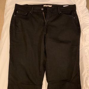 505 Levi’s wide black pants